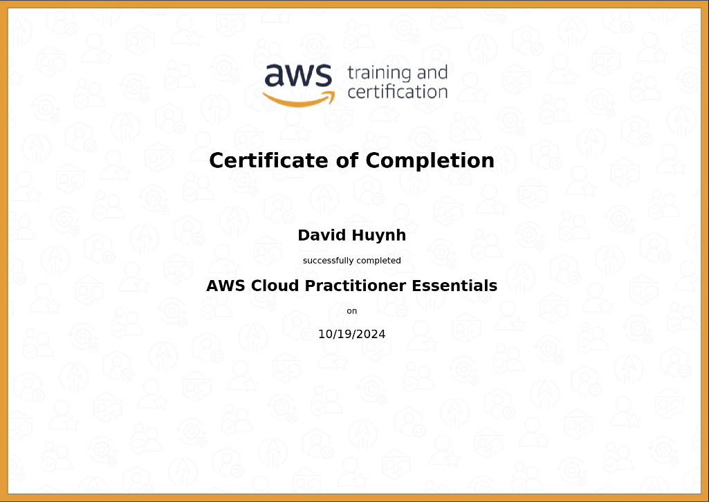 AWS Cloud Practitioner Essentials